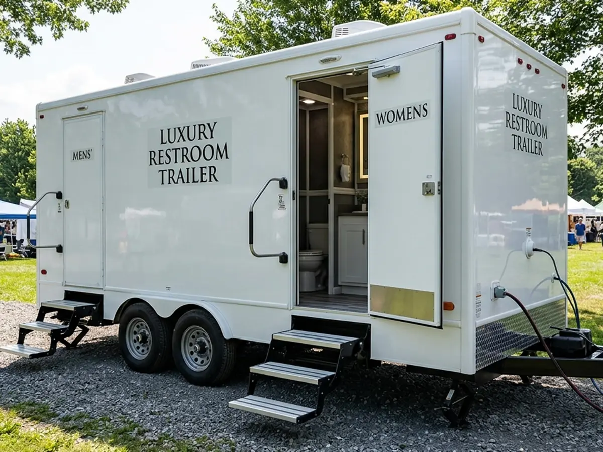 Luxury Restroom Trailer